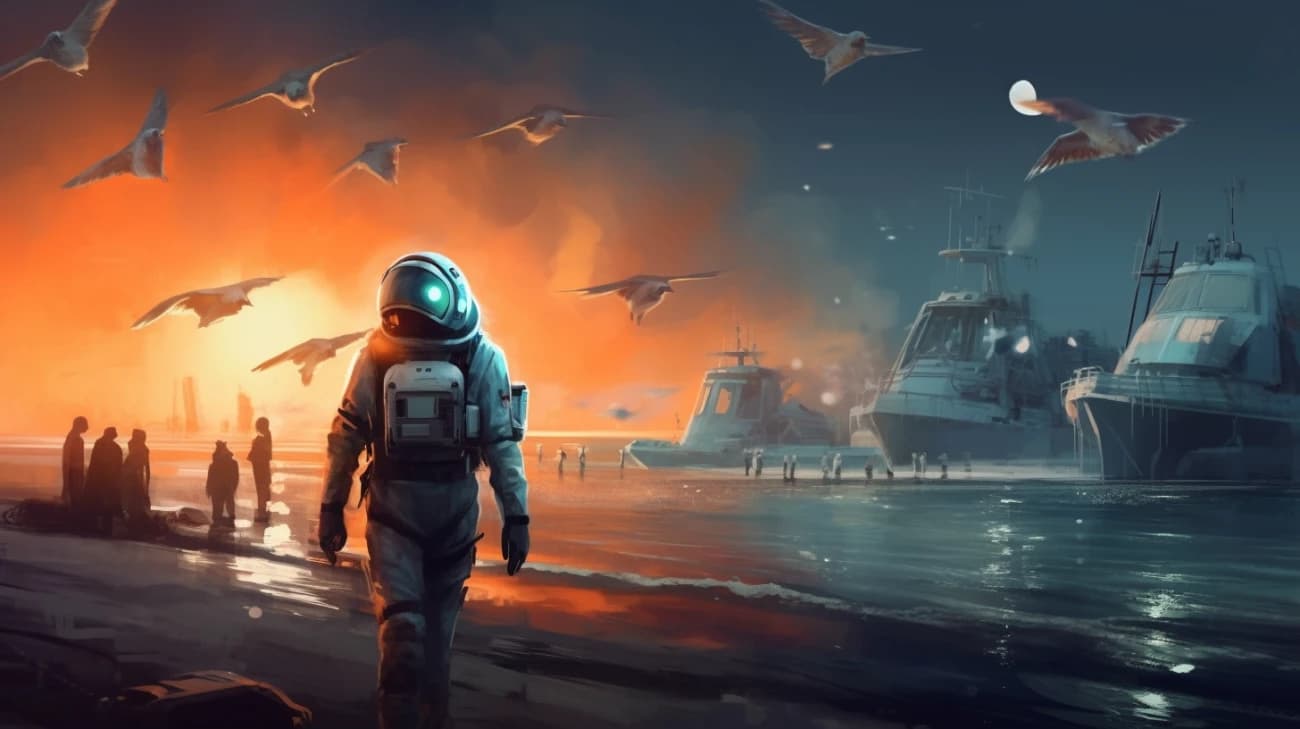 Recenzja The Empire: Bruno Dumont prezentuje artyzm i szaleństwo w tej rewelacyjnej parodii kosmicznej.