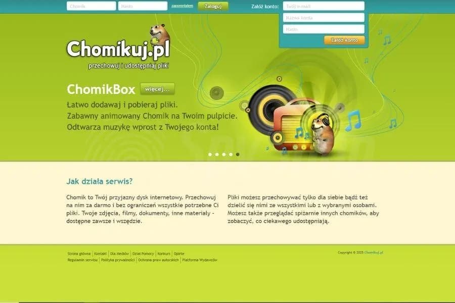 Filmy na Chomikuj - czy pobieranie jest legalne?