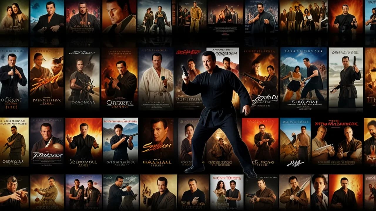 Kompletna lista filmów w których grał Steven Seagal - od debiutu do dziś