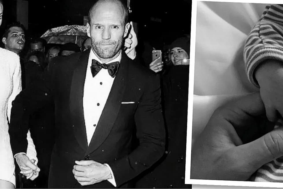 Jason Statham z dzieckiem: Hollywoodzki twardziel jako czuły ojciec