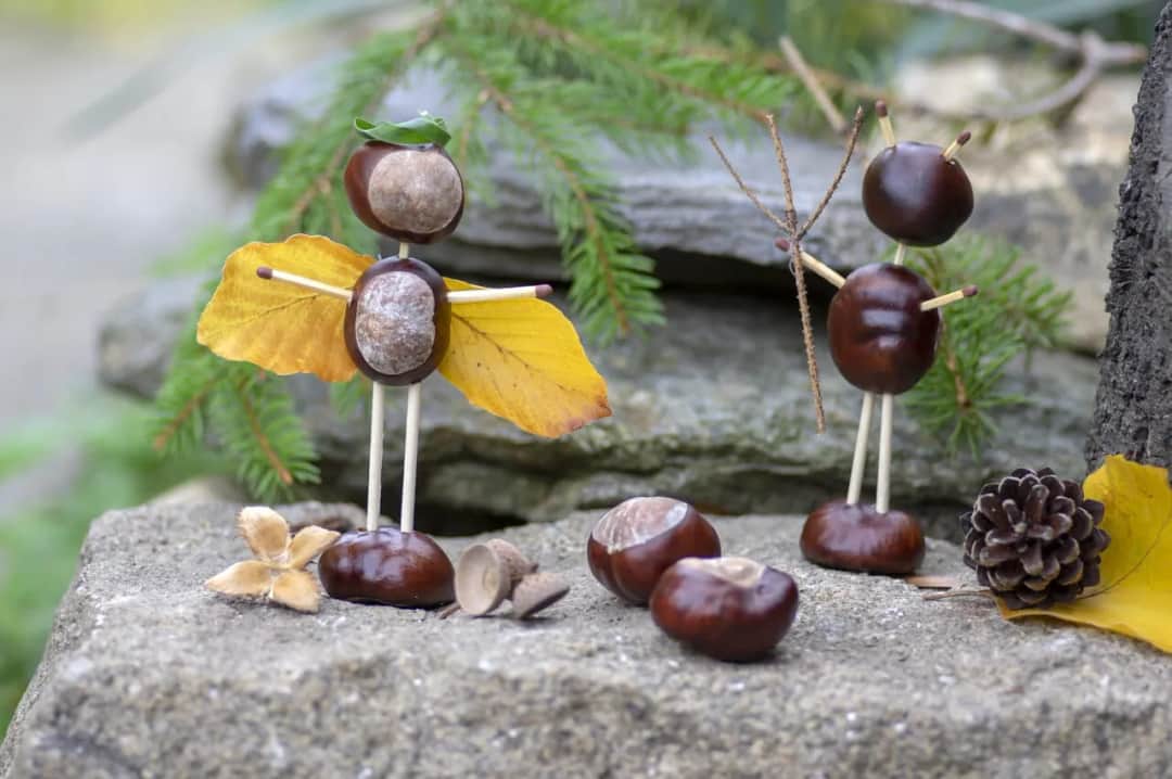 Jak zrobić ludziki z kasztanów? Kreatywne jesienne dekoracje