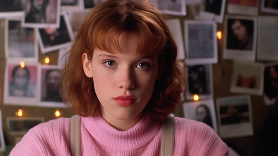 Molly Ringwald mówi, że John Hughes napisał Szczesliwych szesnastke po zobaczeniu jej fotografii headshot