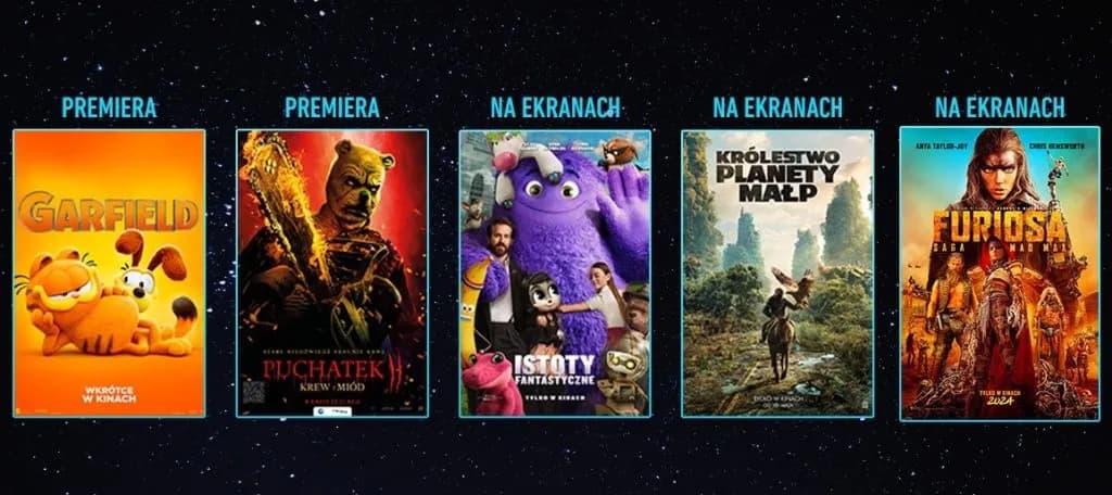 Aktualne filmy w kinach: sprawdź najciekawsze premiery kinowe miesiąca